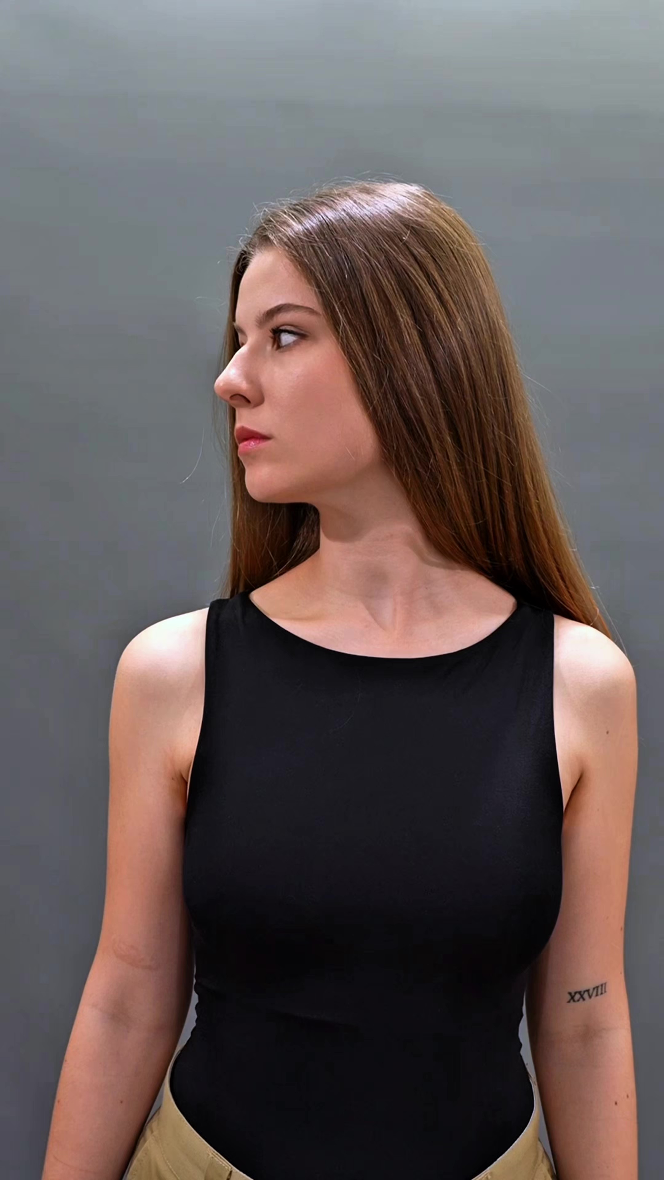 La tecnica Balayage con elementi verticali ed Hair Touch